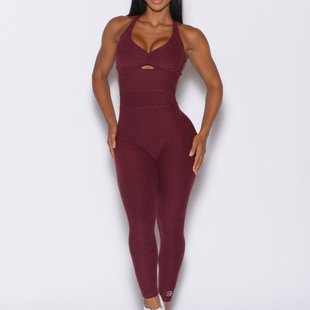 Bombshell Red Wine Bodysuit XS NEW